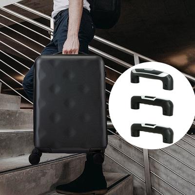 Практичная пластиковая ручка для чемодана среднего размера, простая установка, удобная ручка, черная ручка для переноски
