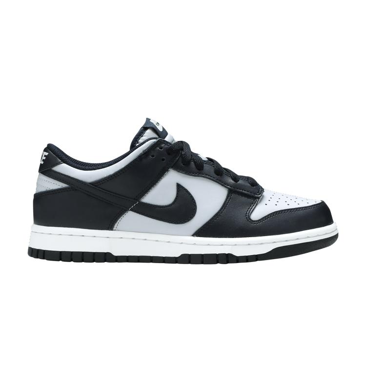 Kids' Sneakers Nike Dunk Low Georgetown (GS) Wolf Grey/Dark Obsidian-Total Orange
