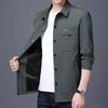 Spring and Autumn New Style Shirt Collar Work Jacket Men's Casual Jacket