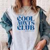 Cool Aunts Club Graphic T Shirts Cool Aunt Shirts Cool Aunts Club Promoted To Aunt Shirts Future Aunt Gifts Women Clothing