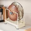Kitchen Organizer Rack elf Drainage Utensil Holder Multi-Function Countertop Storage Metal Rust-Free Pot Lid Storage Rack