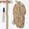 Ретро пеньковая веревка для DIY когтеточки, декора горшка, поделок из шин, плетения ваз и обмотки труб кондиционера