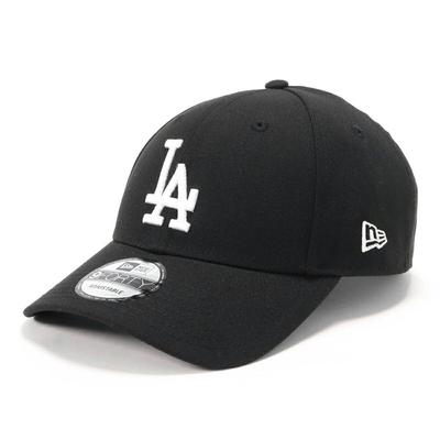 Кепка New Era 9FORTY Los Angeles Dodgers, Черная, Свободный размер, 940 LOSDOD BLK SWHI, Размер 25J
