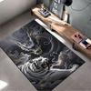 Dragon and Tiger Battle Art suitable as a non-slip mat for the living room or bedroom sofa