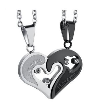 Популярное парное ожерелье с подвеской Love Fashion Heart