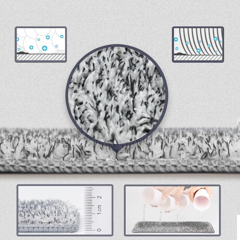 37см Насадки для плоской швабры без рук (2 упаковки)