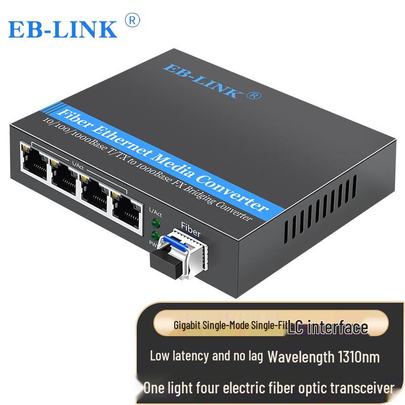 EB-LINK SFP/SFP+ Fiber Optic Transceivers & Media Converters