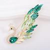 Crystal Peacock Brooch, A Fashionable and Exquisite Brooch for Women, Is Elegant, Grand, Luxurious and Versatile