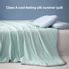 Охлаждающее летнее одеяло Не липкое Одеяло для кондиционера Дышащее охлаждающее одеяло для ночной потливости и людей, которым жарко во сне