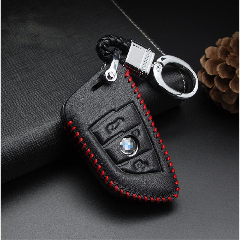 Чехол для автомобильного ключа-пульта из натуральной кожи