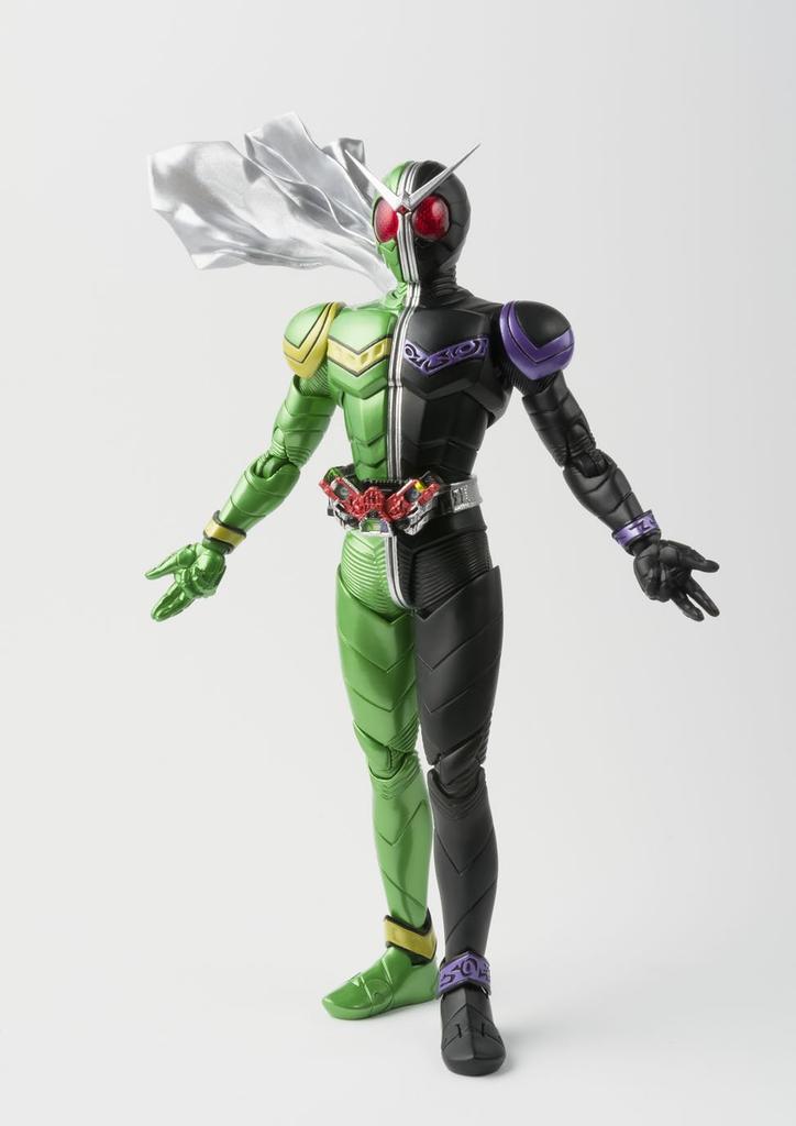 TAMASHII NATIONS Kamen Rider W Cyclone Joker 145мм раскрашенная подвижная фигурка S.H.Figuarts (Синкочо Сейхо) приблизительно. ПВХ и АБС