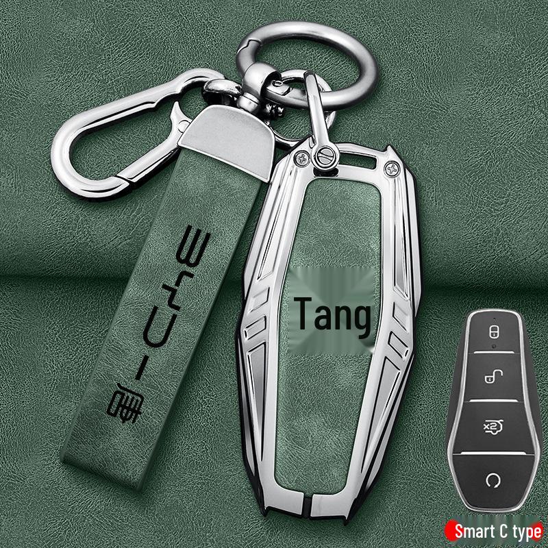 Чехол для ключа 2025 BYD Tang DMi/EV: Унисекс защитный чехол