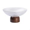 Decorative Pedestal Bowl Food Snack Storage Tray Decoration Nodic Design Footed Fruit Basket for
