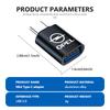 AAAYS1 Car Type-C To USB-A Interface Mini Converter Charging Adapter For Opel Astra G H J K F Corsa D Zafira B Insignia Mokka Regal