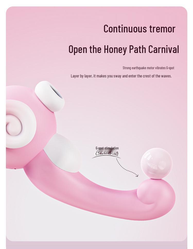 Wobbly Horse Multi-Frequency Remote-Control Vibrator for Women