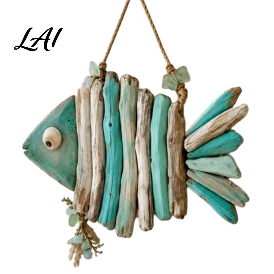 Decorative Resin Wall Decor Coastal Fish Pendant with Light Fish/Turtle/Jellyfish/Dolphin/Octopus/Whale Shape Ocean Small Sconce for Bedroom Themed