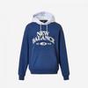 New Balance Uni Bridge Graphic Hoodie  Semi Overfit  Nbn0eb2823   50  Blue