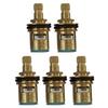 Tap Cartridge Replacement Gold Thickened Brass Mixer Valve Hot & Cold Faucet Valves Repair Tool for Universal Faucet Use