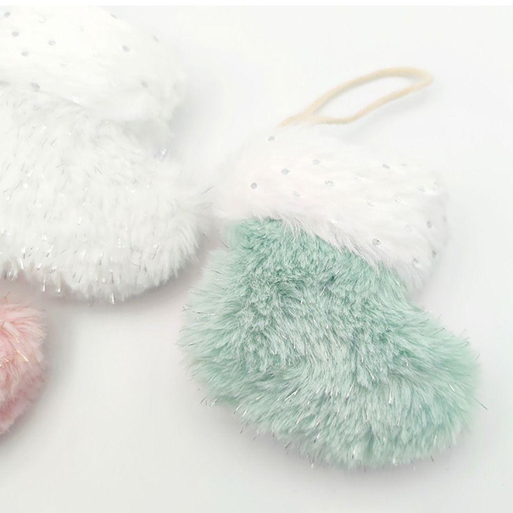 Delicate Plush Christmas Pendant Merry Christmas Reusable Christmas Tree Pendant Christmas Socks Xmas Tree Ornament