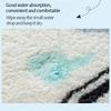 Super Gentle Carpet Anti -Slip Mat Poached Egg Absorbent Doormat Living Room Space Entrance Door Home Floor Decoration Comfortable