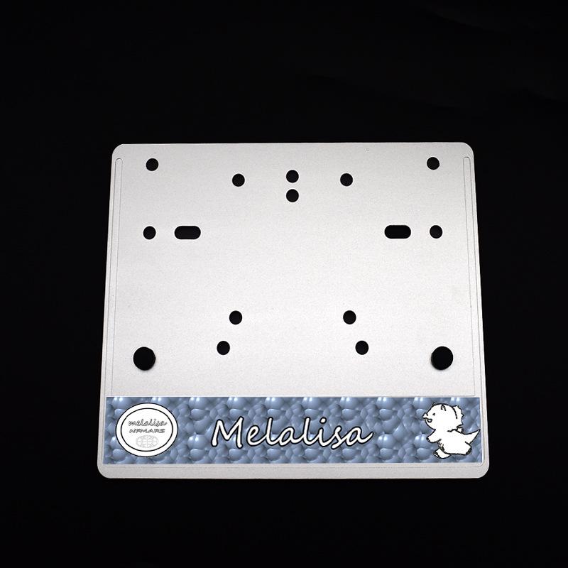 Southern Mona Lisa License Plate Holder - Melalisa150 Aluminum Alloy Frame