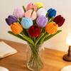 Готовые ершики для чистки труб Цветы тюльпаны Ручная работа Искусственный цветок Поделка Подарки для женщин Мамы Жены