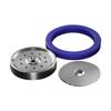 Stainless Steel Shower Holder Screen,Coffee Espresso Machine Parts with Silicone Gasket