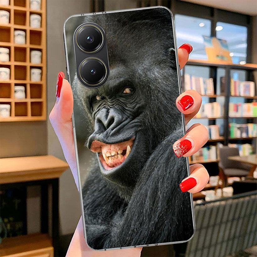 Monkey Memes Phone Case For Xiaomi Poco F7 Ultra X7 X6 X5 Pro M7 Redmi 15C 15 13C 13 12C 12 10C 10 9A 9C 9T 9 Shell Poco F7 Ultr