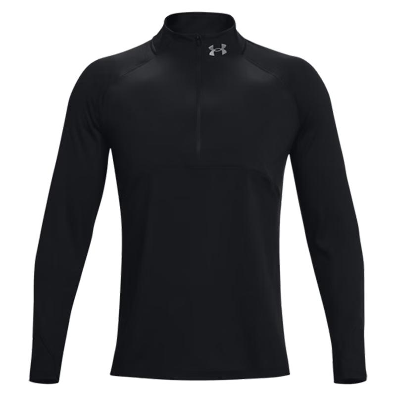 Under Armour Мужская футболка с длинным рукавом для бега Qualifier с молнией 1/2
