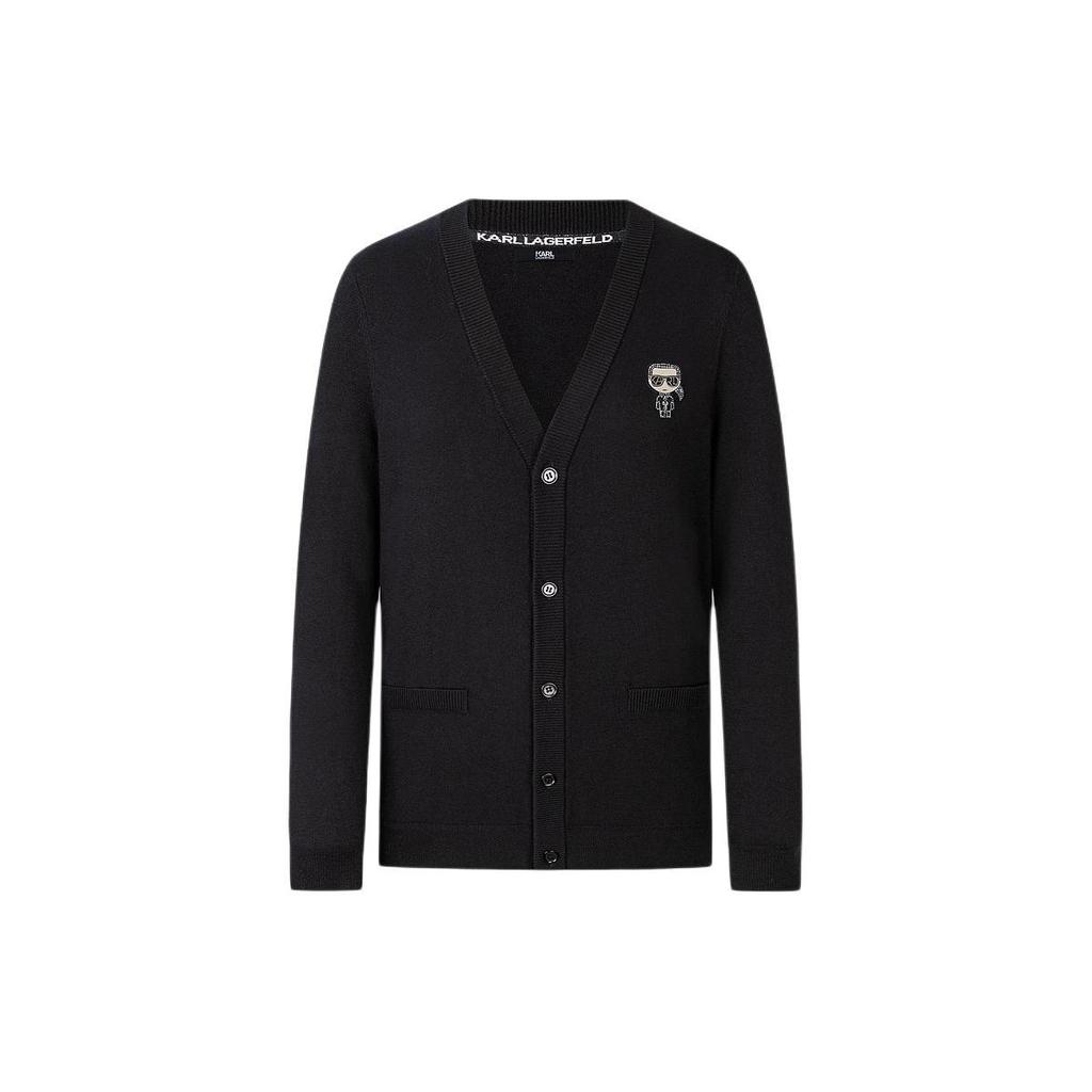 KARL LAGERFELD Knitwear Men's Black E37M2003