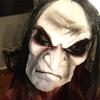 Scary Mask Halloween Zombie With Black Hair Horror Bleeding Ghost