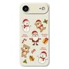 For iPhone 17 Air Case Christmas Friends Pattern Printing Straight Edge TPU Phone Back Cover