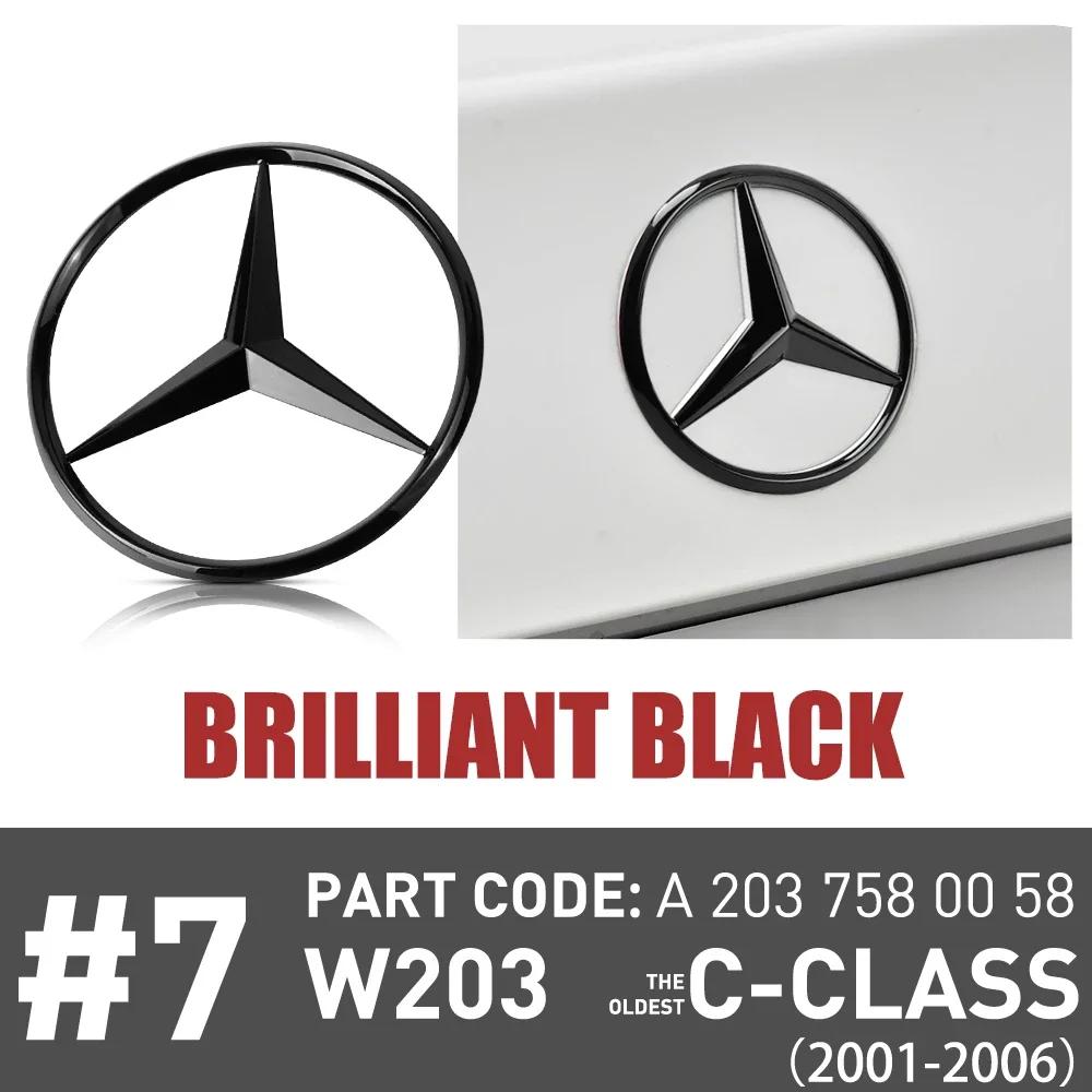 C200 E200 2025 Новый Для автомобиля Mercedes Benz Оригинальная Задняя Наклейка Значок Наклейка Декаль Эмблема Хвоста Замена Для Mercedes-Benz W203