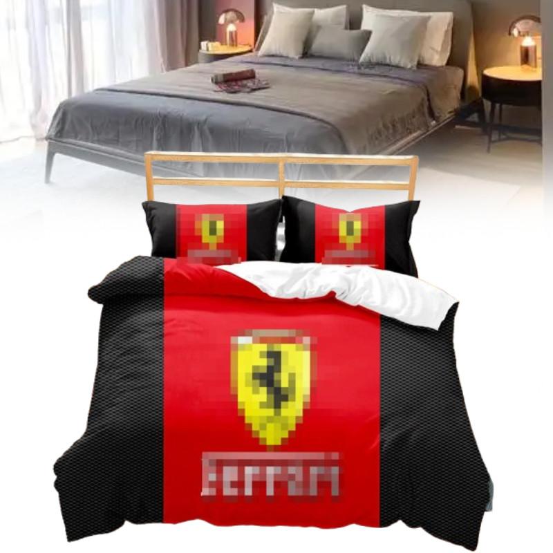 Pattern Digital Print Duvet Cover Pillowcase Set Bedroom Gift Bedding