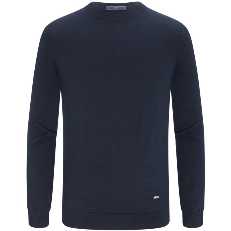 EMZ Erdos Men's 100% Cashmere Round Neck Sweater