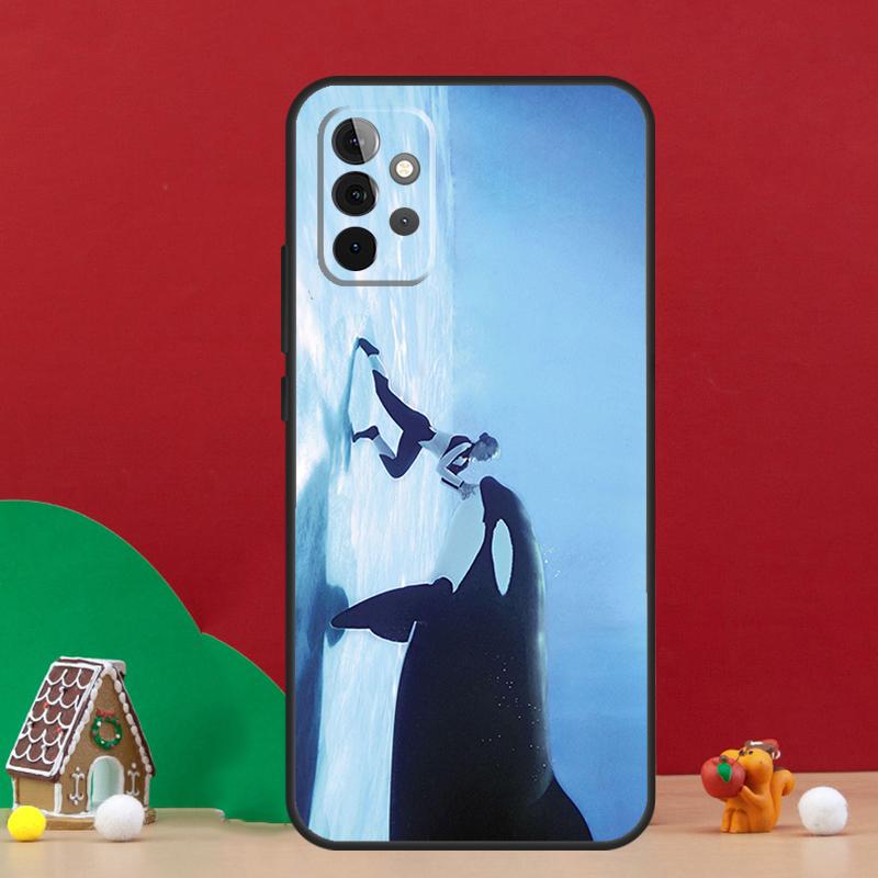 Чехол с косаткой для Samsung Galaxy A55 A52 A32 A12 A33 A06 A16 A26 A36 A56 A15 A53 A13 A34 A54 A14 A17