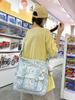 Harajuku Simple Printed Messenger Bag Female Student Shoulder Bag Portable Class Cartoon Tote Bag