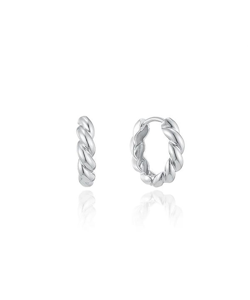 Серебряные серьги Lloyd Twist One-Touch Lles24312S