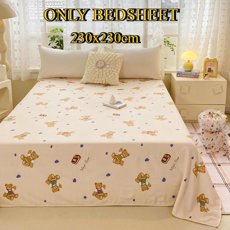 Приятные к коже матовые простыни, утолщенные, для односпальной и двуспальной кровати, простыни разных размеров для всех сезонов