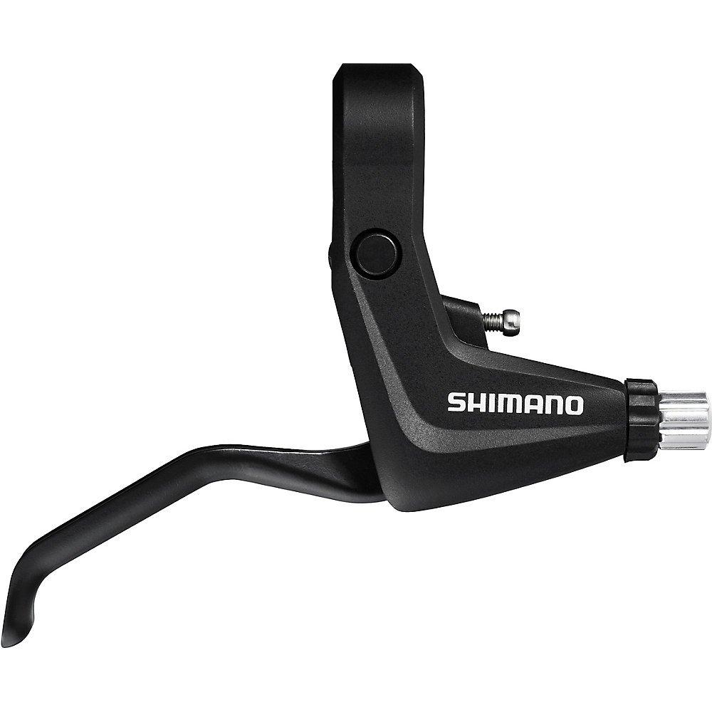 SHIMANO Рычаг тормоза черный левый и правый набор рычагов 2 пальца EBLT4000PAL ALIVIO (ТРЕККИНГ) BL-T4000-P