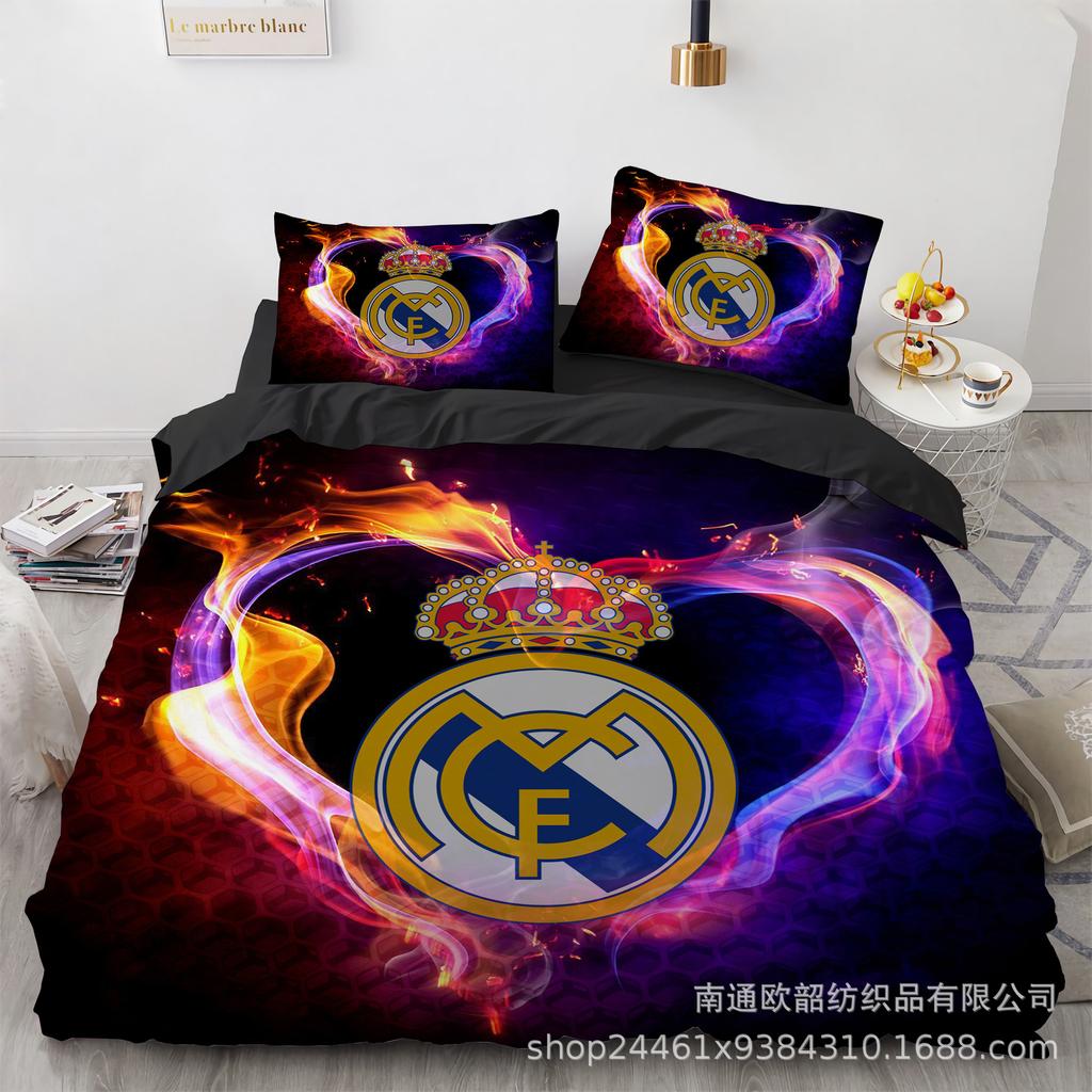 3D Цифровая Печать Футбольный Клуб Размер Набор из Трех Предметов, Набор из Четырех Предметов