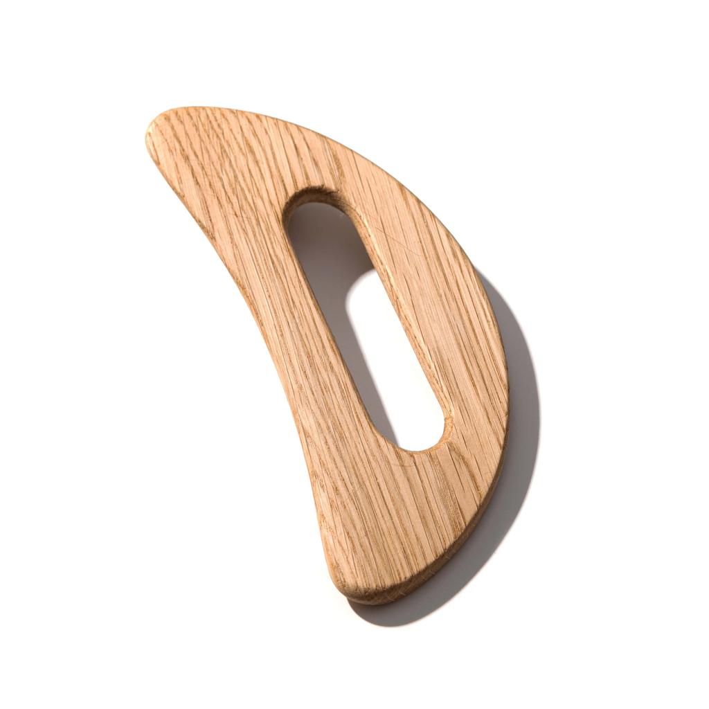 Wooden Gouache Body Scraper + Warming Anti-cellulite Treatment