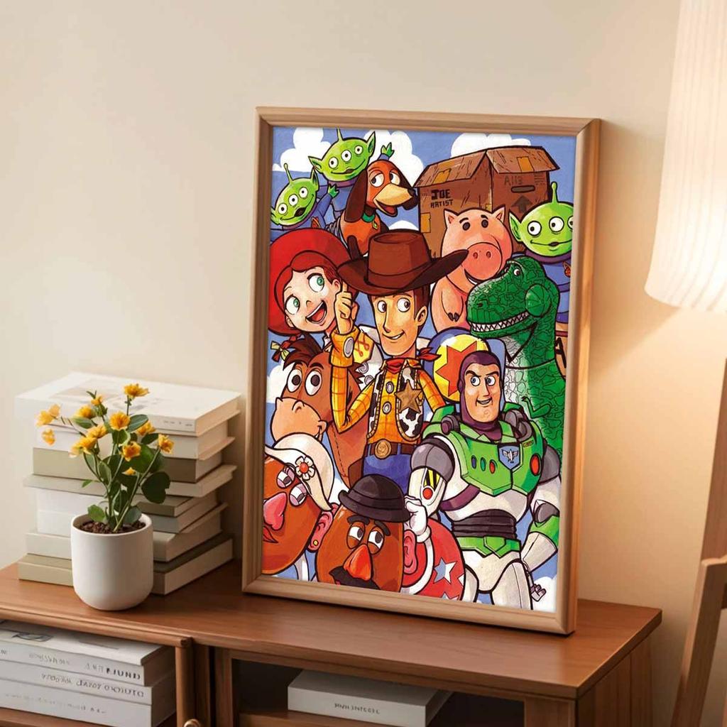 DIY Diamond Painting Cute Cartoon Characters Cross Stitch Kit Mosaic Art Diamond Painting Full Circle Diamond Home Decoration