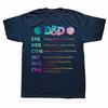 Funny Hip Hop DND Game Streetwear Dungeon Dragon T Shirt Dnd Dragon Dice Rpg T-Shirt Men Clothing Hombre Camiseta Tops Tees
