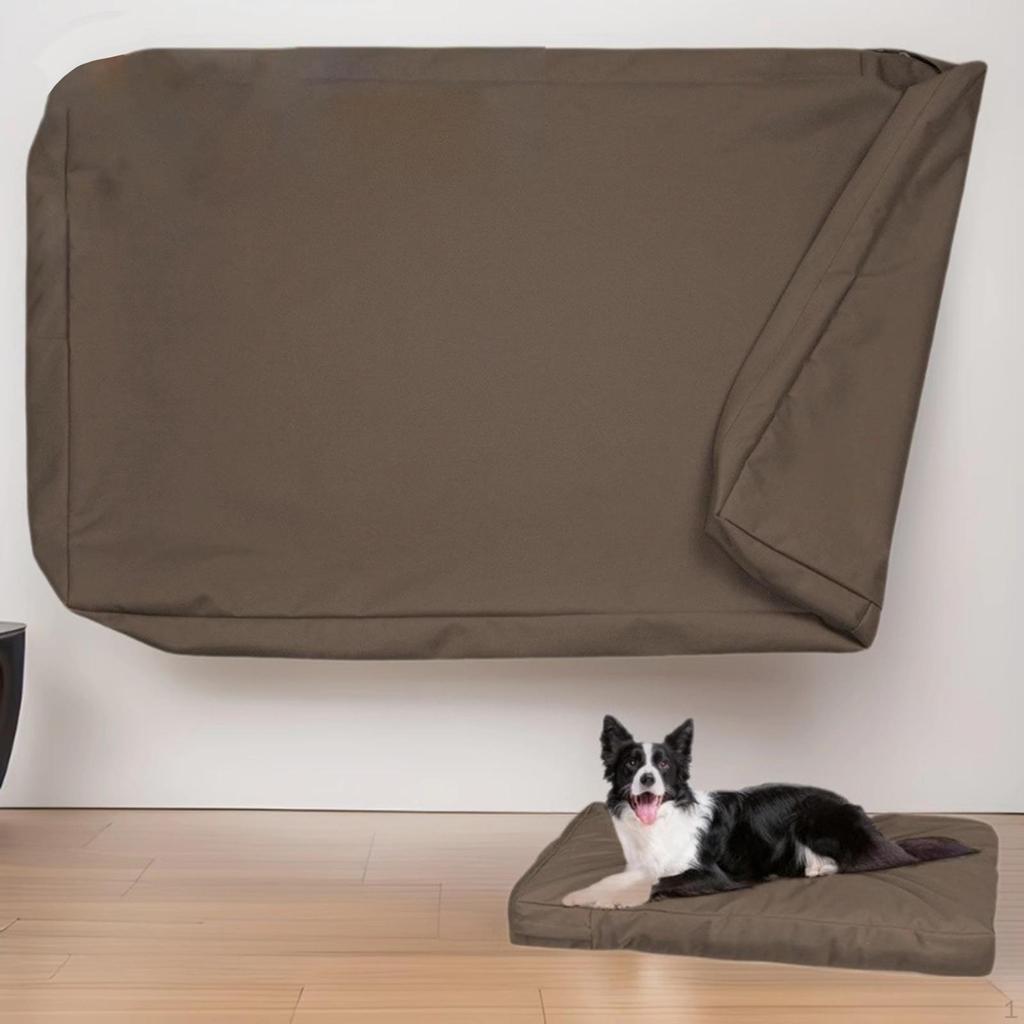 Чехол для собачьей кровати с застежкой-молнией, чехол для подушки для кошачьего коврика, матрас для ящика