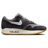 Nike Air Max 1 Premium Crepe — Мягкие серые кроссовки унисекс Нейтрально-серый Громово-серый FD5088-001
