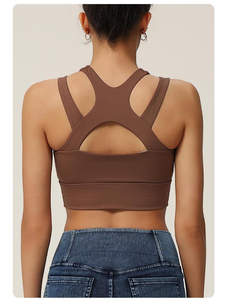 Plus-Size Women's High-Impact Sports Bra for Running & Fitness