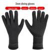 3мм Нескользящие Износостойкие Дайвинг-перчатки для Мужчин и Женщин - Теплые, Устойчивые к Царапинам, Защищающие от Холода для Плавания, Снорклинга и Рыбалки