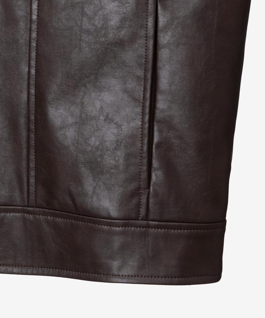 Mindbridge [Couture] Brown Leather Trucker