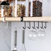 Kitchen Storage Rack Wardrobe Hook Door Hanger Clothes Hanging Rack Holder Kitchen Organizer Closet Shelf Wall Hanger Coat Rack